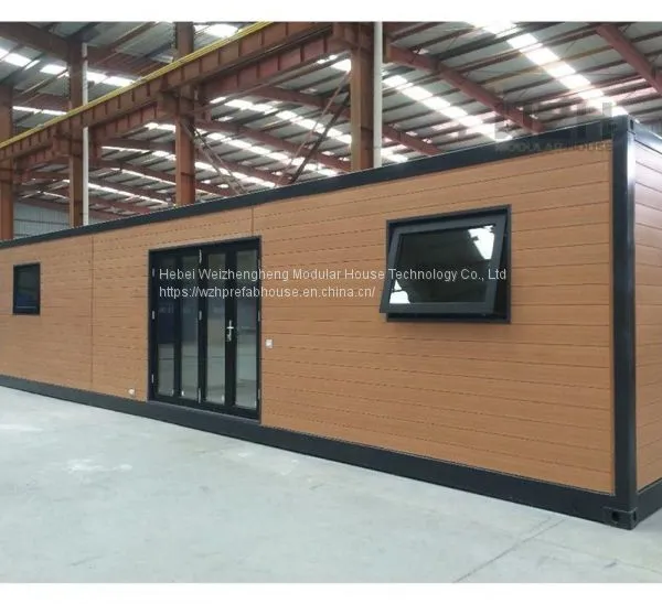 Modern Style 40ft Shipping Container Office Mobile Container House Prefab Modular Container Building photo-3