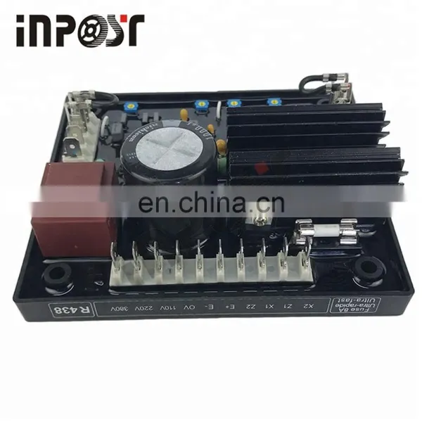 New Generator AVR R438 Automatic Voltage Regulator for Leroy Somer photo-3