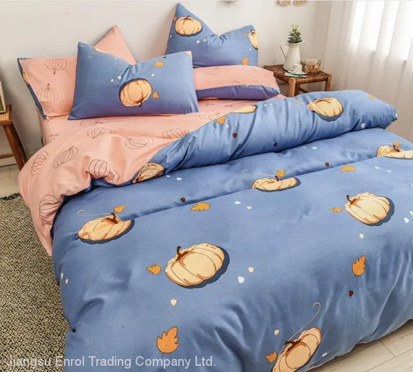Autumn and Winter Thickened Cotton Sanded 4pcs Bedding Set photo-5