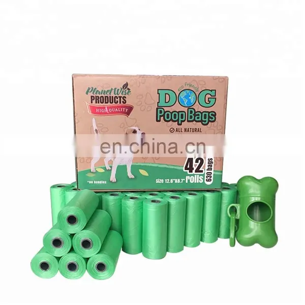 Eco-Friendly Outdoor Dog Cleaning Waste Bag Pet Poop Bags OEM Pet Waste Bag photo-4