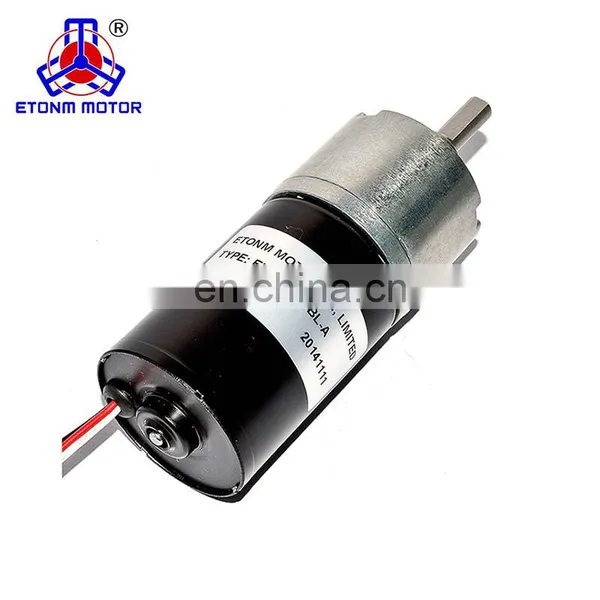 ETONM Low Voltage Low Rpm High Torque dc Gear Motor Brushless photo-2