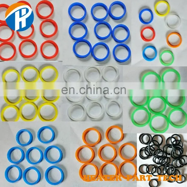 High Temperature Colorful Round Silicone Rubber Seal Spacer photo-6