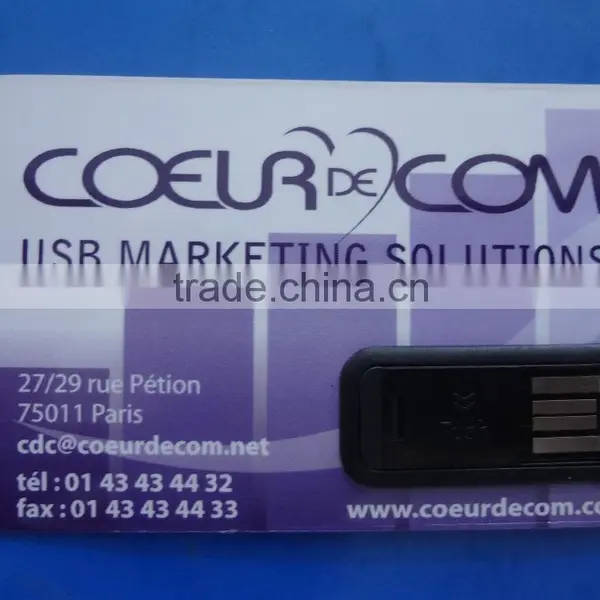 New Design High Quality Paper Usb Flash Drives, Custom Logo Paper Business Card by OEM Usb Factory photo-2