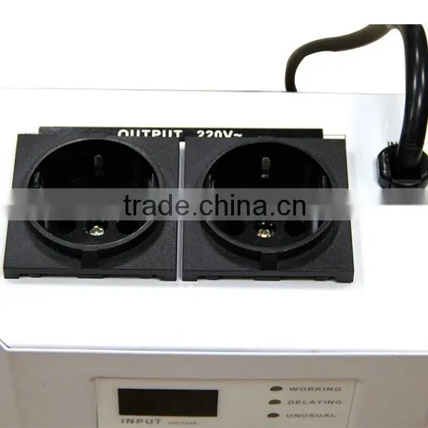 China New 220V Automatic Residential 600W Wall Servo Stabilizer photo-3