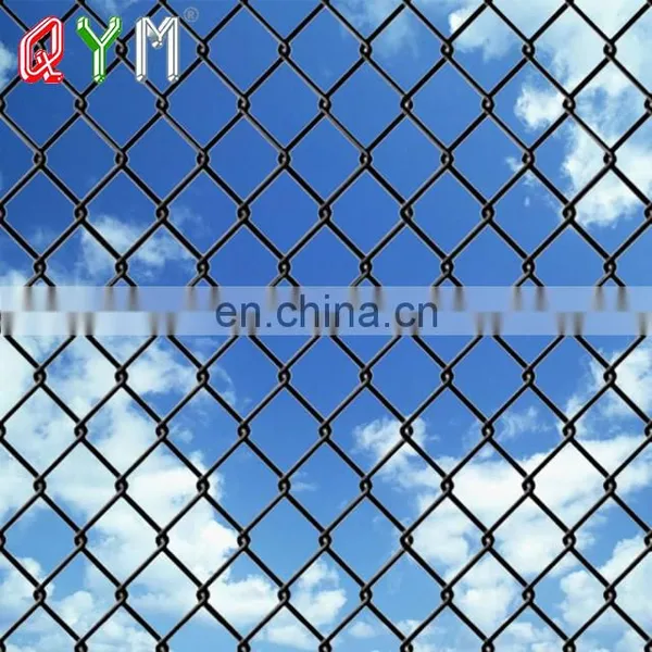 Galvanized Chain Link Fence Angle Post Diamond Mesh Wire Fence photo-2
