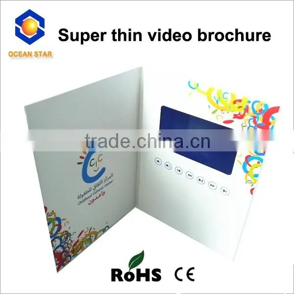 2.8 Inch Invitation Lcd Video Greeting Card for Promotions photo-3