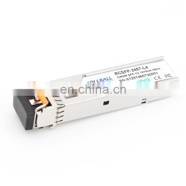 Industrial Grade 1.25G CWDM SFP 40km 1270-1610nm LC DDM Modules photo-5