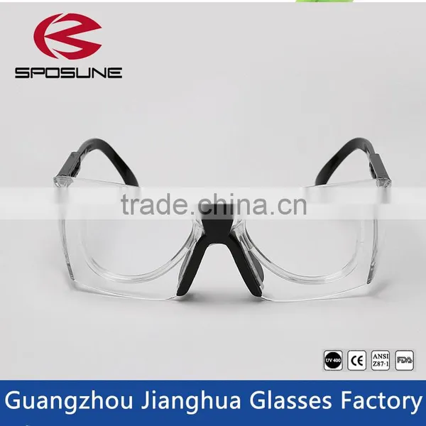 Made in China Wholesale High Impact Resistance Safety Glass Eye Safety Glasses With Myopia Frame Insert photo-3