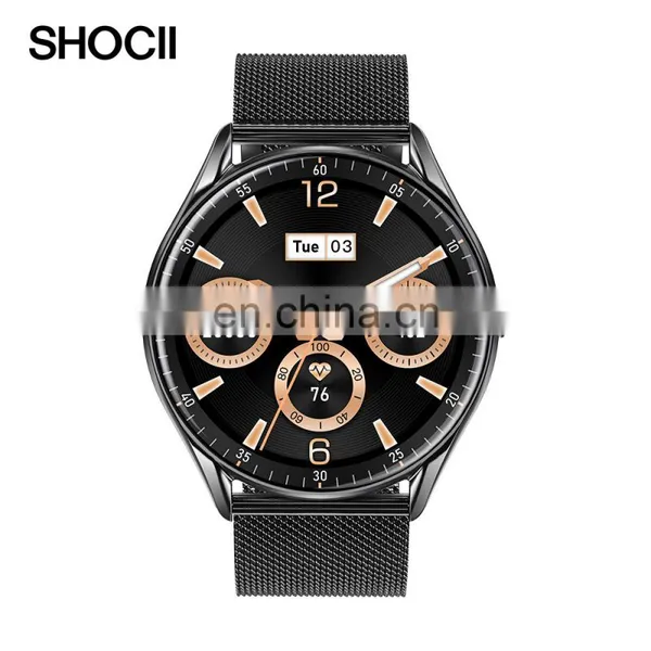 New Custom New 1.28 Inch TK33 Bracelets Heart Rate Blood Pressure Monitor Round ScreenSport Smart Watch photo-2
