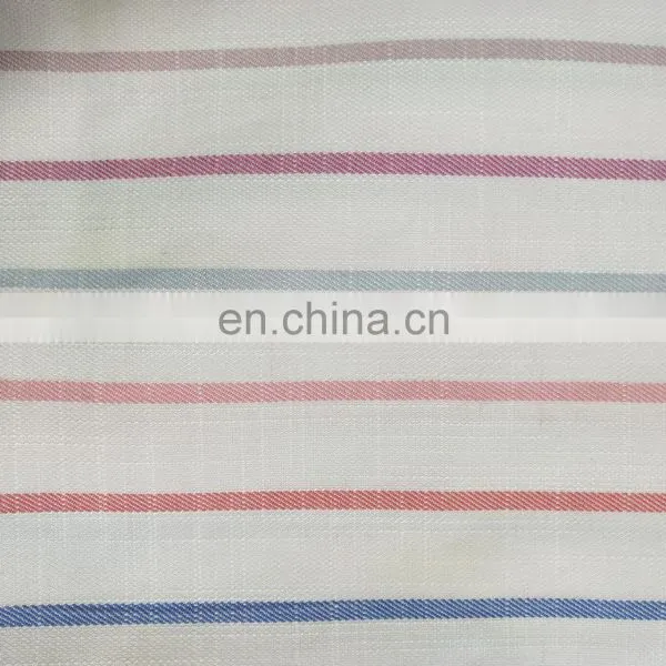 New Product Launch Women Wear Rayon Polyester Sustainbale Yarn Dyed Rayon Polyester photo-2