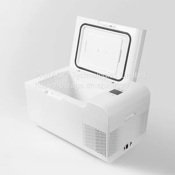 20L Small Car Fridge For Home Car Dual Use Camping Drinking and Food Storage photo-2