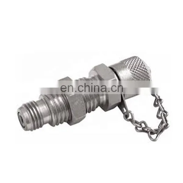 Bulkhead Test Couplings Test Coupling Complete With Straight Fitting Stauff Hydraulic Test Point