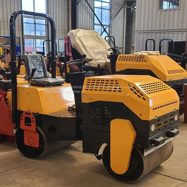 Double Steel Wheel 3 Ton Roller Roller Hydraulic Double Steel Wheel Drive Small Roller Asphalt Compaction Machine photo-2