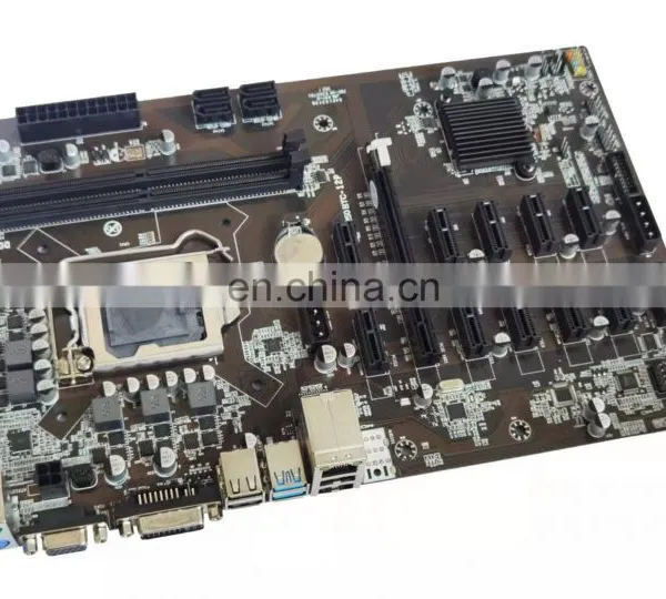 2021 Hot Selling Mainboard Support 8 Gpu B75 Computer Motherboard With Good Price photo-2