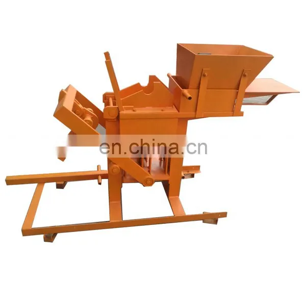 2019 Newest Low Price Eco Brava Interlocking Hand Operated Brick Machine Price photo-2