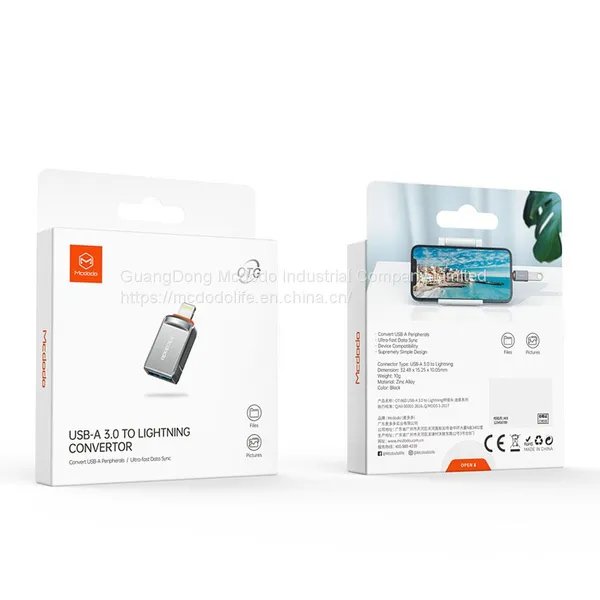OT-860 OTG USB-A 3.0 To Lightning Adapter