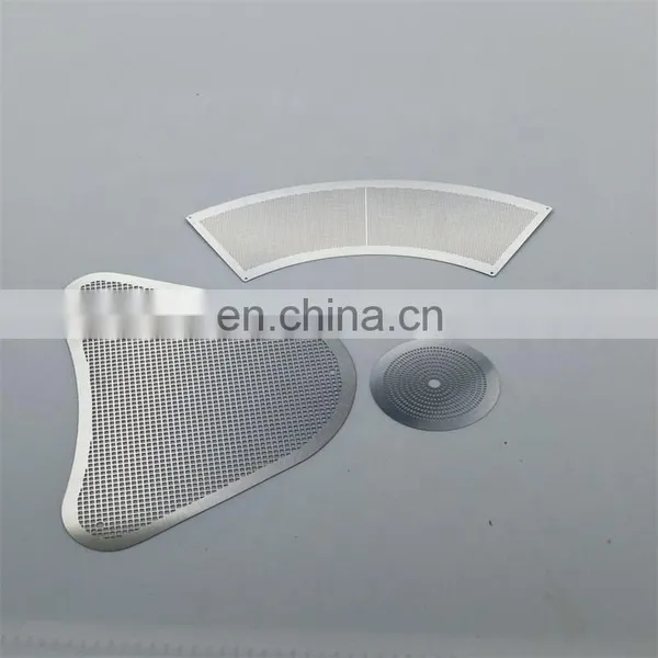 High Precision Manufacture Spray Painted Subwoofer Grill Cover Speaker Metal Protector Mesh Cover photo-5