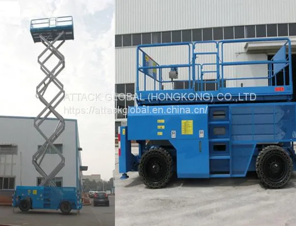 Diesel Engine Self Propelled Scissor Lift photo-3