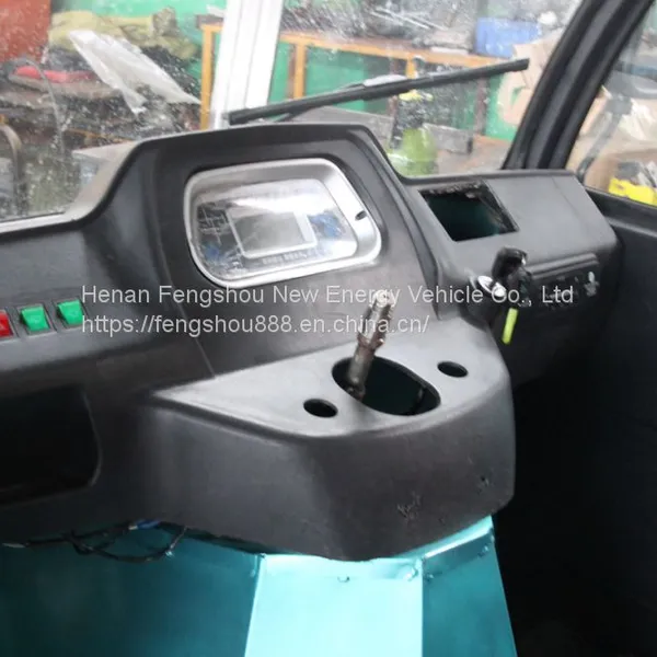 New Model ZJ-2C Heavy Load Semi-closed Electric Tricycle photo-4