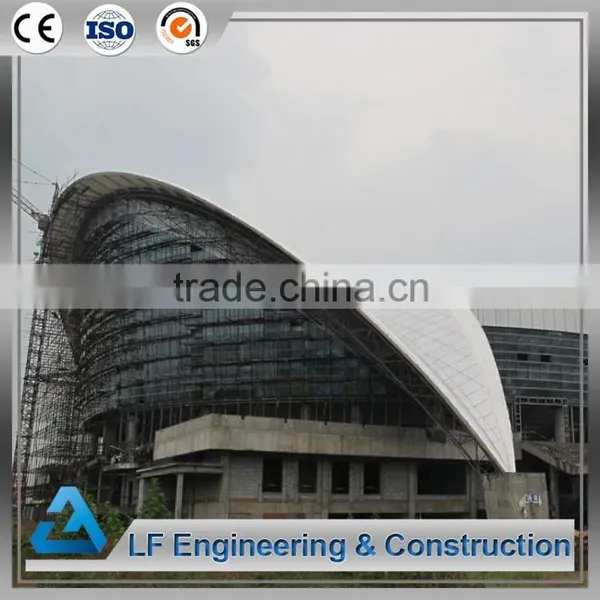Economical Long Span Steel Truss Stadium photo-3