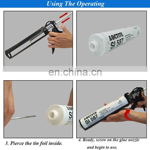 300ml Silicone Loctiter 207 587 593 595 596 598 5699 5900 5910 5970 Water Proof Sealant Temperature Resistant Sealing Adhesive photo-4