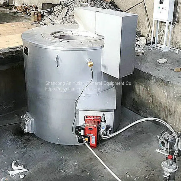 Small Electric Crucible Aluminum Copper Melting Furnace photo-4