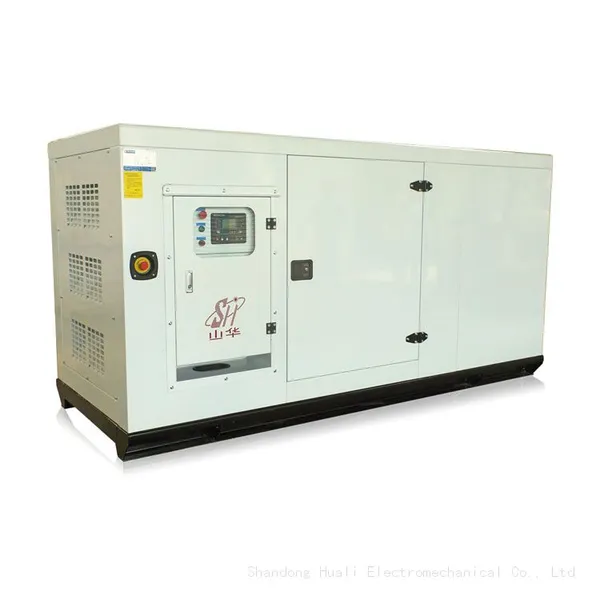Silent Diesel Generator 3 Phase 100kW 125kVA Soundproof Diesel Power Generator photo-3