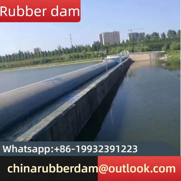 Rubber Dam, Inflatable Flood Control Dam for River Channel, Damaged Maintenance, Installation and Construction photo-3