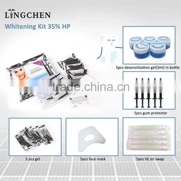 2016 Popular Lingchen Dental Hydrogen Peroxide 35% Teeth Whitening Kit,teeth Cleaning Kit photo-6