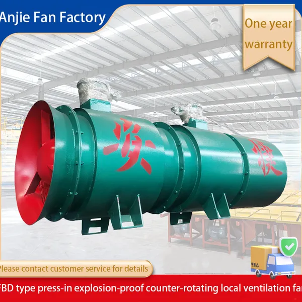 FBDNo5.0/2x7.5kw Mining FansMine FansLocal Ventilation Fans photo-4
