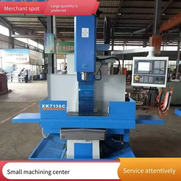 Jiucheng Machine Tool Xk7126 Cnc Milling Machine for Small Molds, Vertical Hard Rail With Full Protection and Tool Magazine Installation photo-4