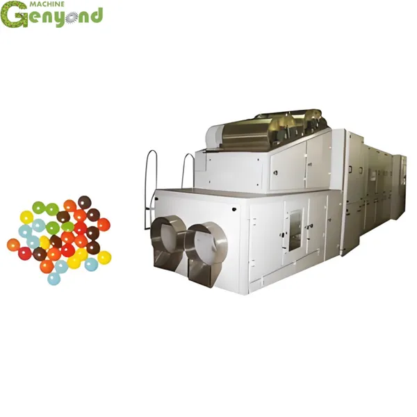 Genyond One Shot mm Beans Making Machine, mm Beans Production Line, Chocolate Moulding Production Line