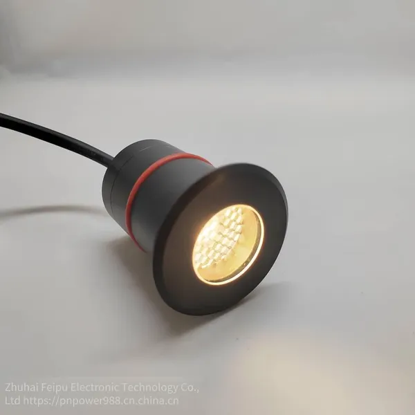 Feipu 2022 New Model 5w Black Aluminum Alloy In-ground Light, Dc24v, for Parks, Model Pndm-5w-b60 photo-2