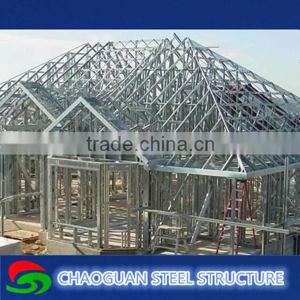 Modern Design of Light Steel Frames Villa With Prefab Villa in Factory photo-2