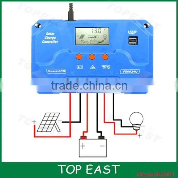 12V 24v 10A20A30A Solar Power System Solar Charge Regulator photo-3