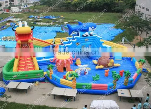 2014 Giant Inflatable Sport Dragon Shark Jumpers Kiddie Jumper photo-2