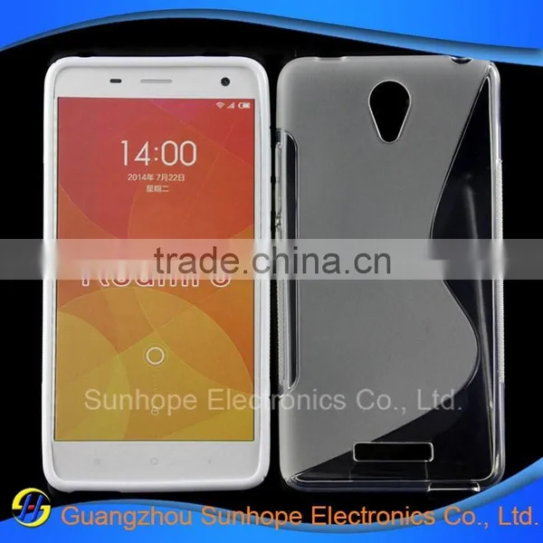 Wholesale Wave Design S Line Design Tpu Mobile Phone Case for Redmi Note 2 Xiaomi Quality Choice photo-3