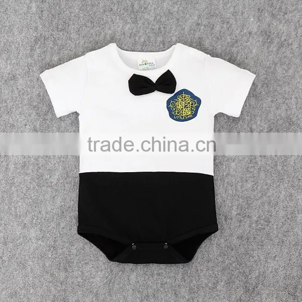 Latest Design British Style Baby Boy Romper Toddler Baby Jumpsuit Newborn Baby Clothes photo-2
