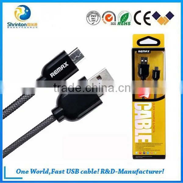 1M Good Quality Modern Remax 2.1A Usb Data Cable for Wholesale Mobile Phone photo-3