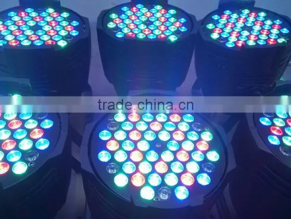 Led Stage Light Rgbw Wash Par DJ Led Par54 DMX512 / Sound / Auto / Master Slave AC110-240V photo-5