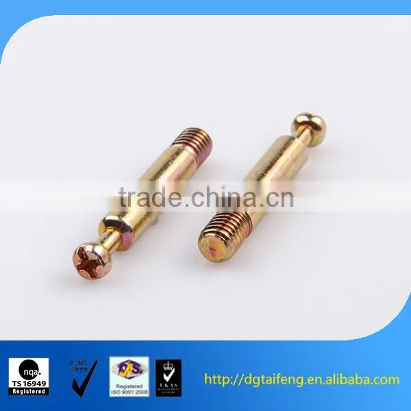 Steel Galvanized Plated Furniture Cam Lock Dowel Screw photo-6