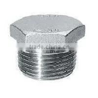 Hex head plug