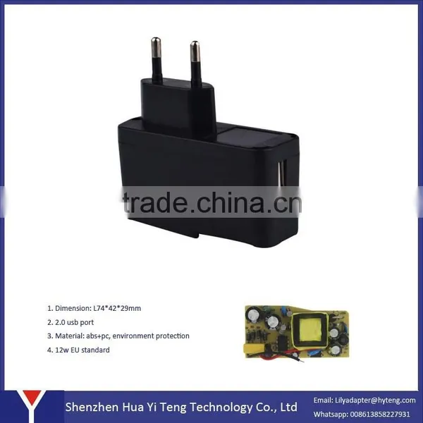 European Style 2 Pin AC Travel Adaptor photo-3