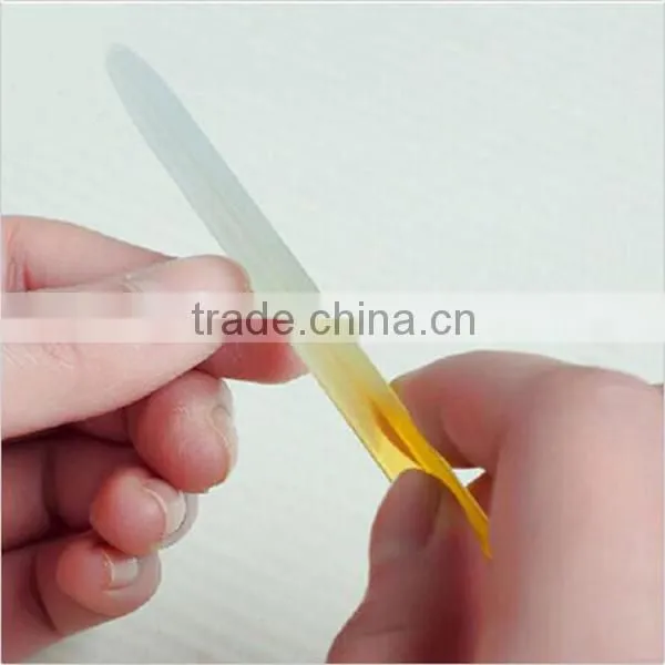 Professional Salon Acrylic Crystal Glass Nail Files + Hard Case US124 photo-2
