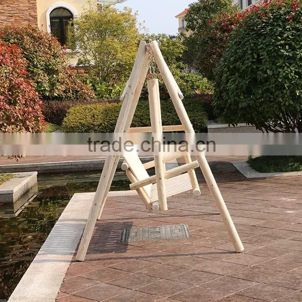 Outdoor Two Seater Wooden Garden Swing for Adults photo-3