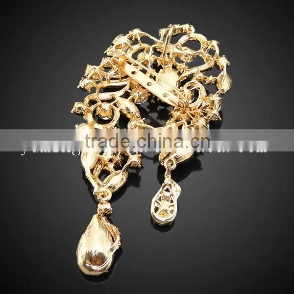 Fashion Broochs.Zinc Alloy Broochs Rhinestone.Costume Jewlery Broochs photo-3