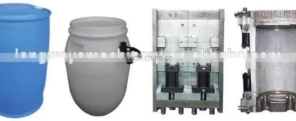 Customize Chemical 200l Drum Mould / Plastic Chemical Drum Mold Maker photo-2
