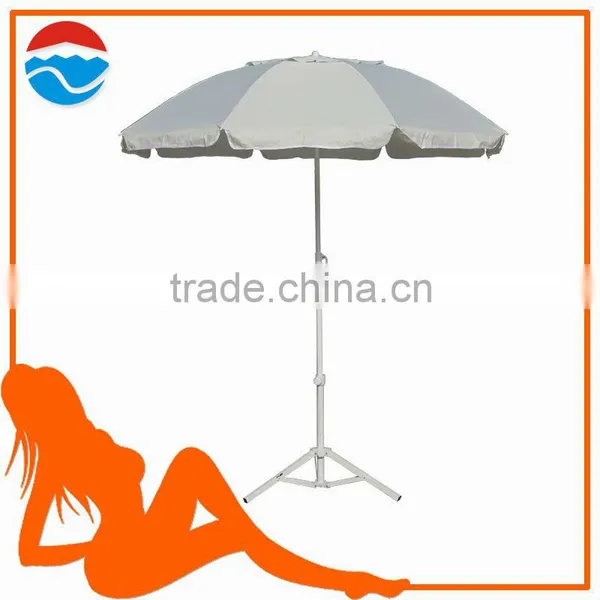 170CM*8K White Color Windproof Umbrella