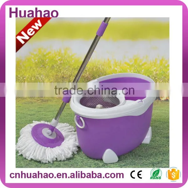 Long Handle Telescopic Magic Spin Mop With Cleaning Bottle photo-5