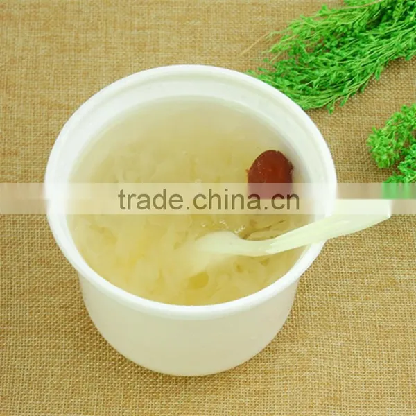 PP Disposable Microwave Oven Safe Plastic White Hot and Cold Soup Noodle Bowl for Soup Packing photo-2